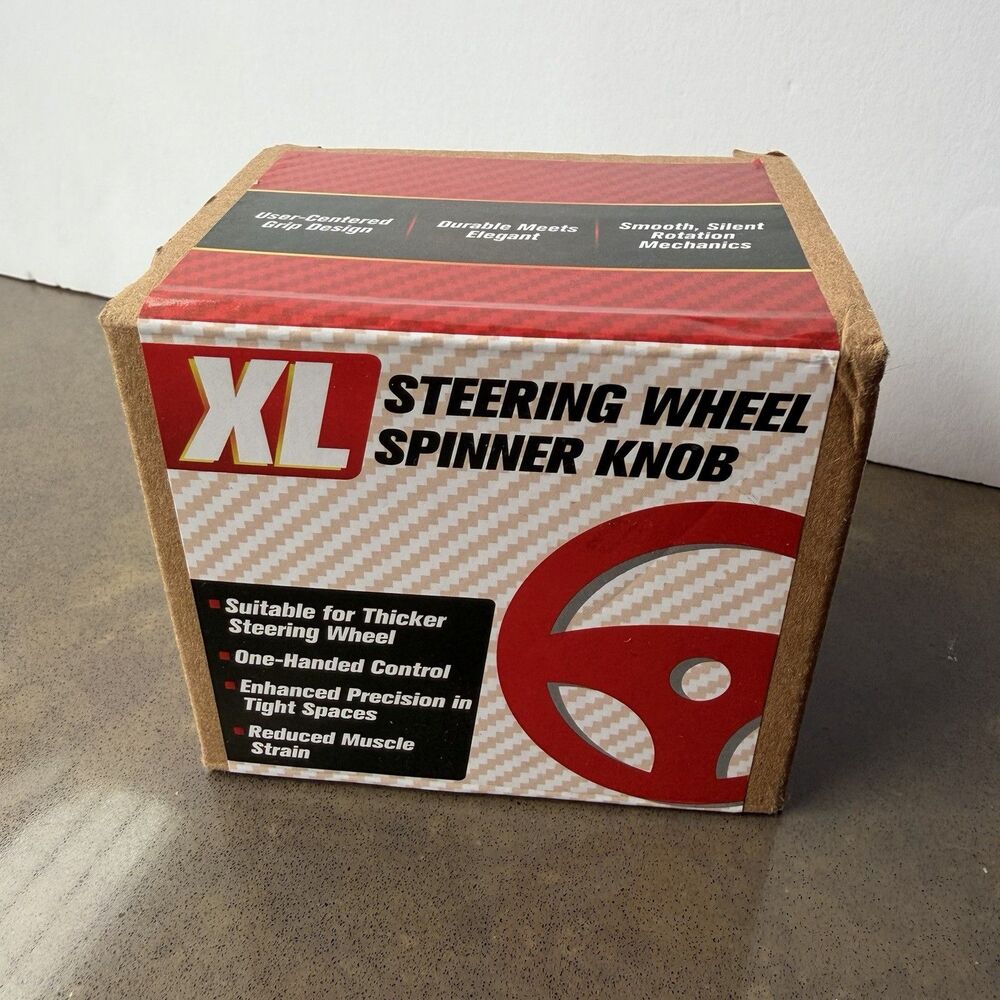 Steering Wheel Knob for Truck XL Driving Knob for Thick Steering Wheels Spinner